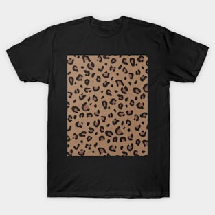 Leopard pattern, Animal print, Retro, Mid century art T-Shirt